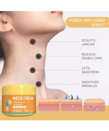 Hydrolyzed Collagen Neck Firming Cream | Anti-Wrinkle & Skin Tightening Formula for Lifting & Smoothing Sagging Skin | Reduce Wrinkles & Fine Lines - Buy Online on GoSupps.com
