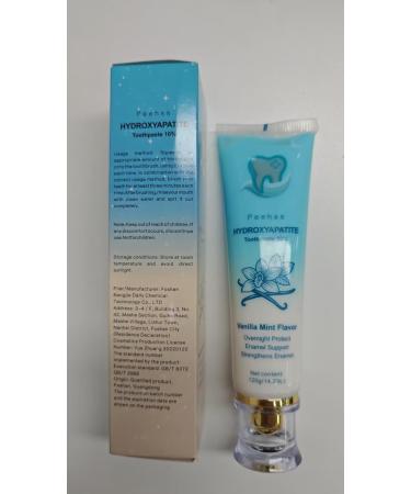 Hydroxyapatite Toothpaste Set (10% n-HAp) - Day & Night Oral Care with Niacinamide for Enamel Repair Whitening & Sensitivity Relief - Fluoride Free Vanilla & Citrus Mint 4PCS (4) - Buy Online on GoSupps.com