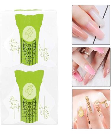Different Gift Durable And Environmentally Friendly Easy To Carry Extension Nail Art Tips Easy To Use Extension Nail Gel Tips Safe And Non-Irritating for Home Salon Shop(YC01) - Buy Online on GoSupps.com