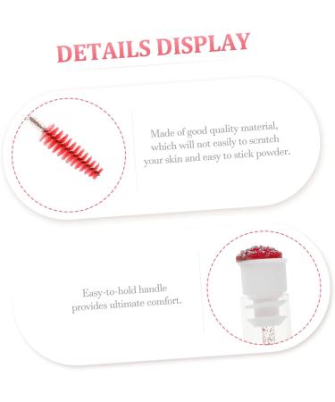 Didiseaon 10pcs Diamond Mascara Brush Mascarades for Women Rhinestone Lip Gloss Tubes Eyelash Tube Makeup Box 11.3x1.1cm Red - Buy Online on GoSupps.com