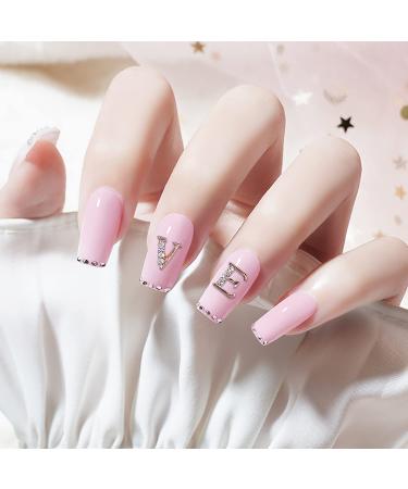 WOKOTO 78Pcs Gold Rose Gold Black Nail Letters Charms for Nail Art - Luxury 3D Jewels for Acrylic Nails - Women's Nail Design Kit - Buy Online on GoSupps.com
