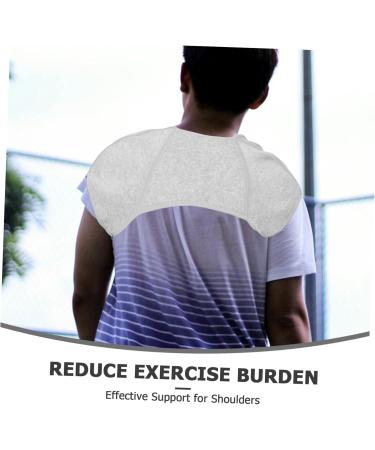 SKISUNO Shoulder Protector Shoulder Support Brace Sleep Shoulder Sleeve Warm Shoulder Strap Grey Spandex - Buy Online on GoSupps.com