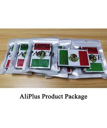 2 PCS AliPlus Mexico Flag Patch - Embroidered Tactical Military Morale Patch - Buy Online on GoSupps.com