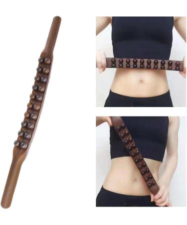 Voragrl Gua Sha Scraper Stick - 20 Beads for Muscle Relief & Meridian Therapy | International Shipping Available - Buy Online on GoSupps.com