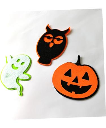 Lurrose Halloween DIY Patch 3pcs Decor Lipgloss Halloween Arts and Crafts Halloween Badge Patch Lip Gloss Ghost Pearlescent - Buy Online on GoSupps.com