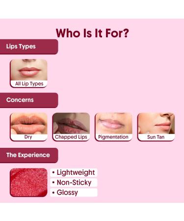 Aravi Organic Tinted Beetroot Lip Balm with SPF 50 PA+++ | With Kojic Acid Ceramide & Peptide | For Dark Chapped & Pigmented Lips | SLS & Paraben Free | 0.17 Ounce / 5 gm - Buy Online on GoSupps.com