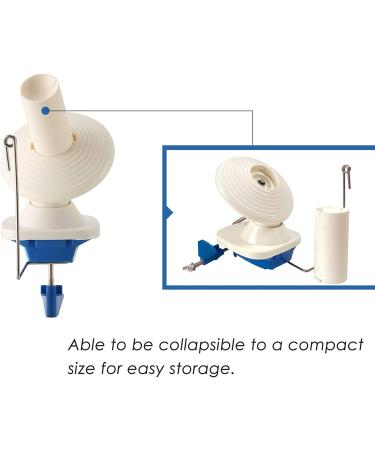 Hand Operated Yarn Winder for Crocheting - Simple Installation - Wool Collection Helper - Buy Online on GoSupps.com