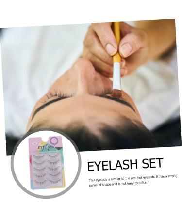Beaupretty 5 Pairs Fake eyelashes artificial eyelashes 3d false eyelashes lash extension tools halloween eyelashes lady tools Artificial Eyelash Decor soft strip s3 slim artificial fiber - Buy Online on GoSupps.com
