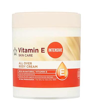 Superdrug Vitamin E Intensive All Over Body Cream 475ml