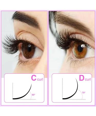 Rxuaw DIY Eyelash Extension Kit Lash Clusters 12 Rows Cluster Lashes with Glue and Tweezer for Lash Extension Beginners Outfit - Buy Online on GoSupps.com