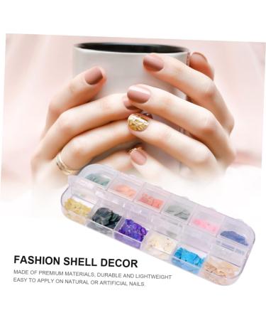 Beaupretty Nail Decals 3 Boxes Nail Art Craft Rhinestone Nail Flatback Embellishments Nail Crystal Jewelry Nail Art Jewelry Charms Nail Shell Slices Gems for Nails Decorations Manicure - Buy Online on GoSupps.com