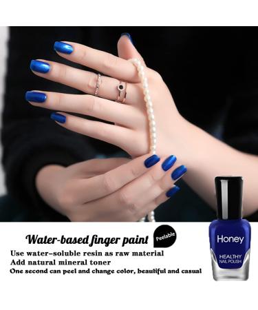 Tophany Non Toxic Nail Polish Set - Fast Dry, Easy Peel Off, Eco Friendly & Organic Water Based (18 Bottles) - Women Teens - Set-2 - Buy Online on GoSupps.com