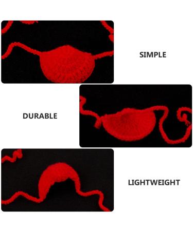 Lurrose Outdoor Nose Masks - Red Protective Covers for Comfort & Safety | 5x5cm Cotton Nose Protection Accessories - Buy Online on GoSupps.com