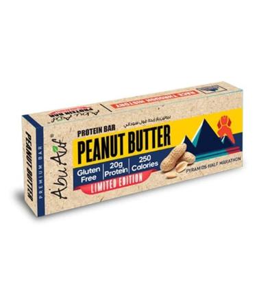 Abu Auf Protein Bar Peanut Butter Flavor 20g Protein Nutritious Energy Snack On-The-Go Hunger Control 70 gm