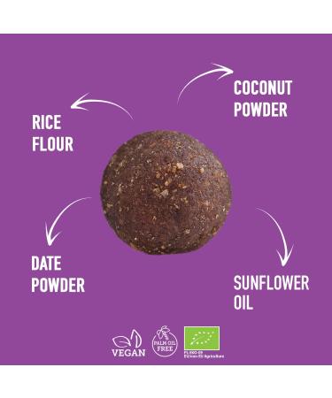  SUPER FUDGiO SUPER FUDGiO BIO Bio Energy Ball Brownie | Organic Date Balls 70g | Vegan & Healthy Snacks for Meals (1 Piece) (1 Pack of 10)) - Buy Online on GoSupps.com