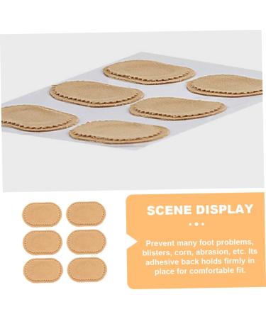 JECOMPRIS 6sheets Heel Grips Corn Patch Toe Callus Protectors Corn Remover Strip Corn Stickers for Feet Self- Adhesive Bunion Pads Feet Heel Protector Pads Stickers Cotton with Hole - Buy Online on GoSupps.com