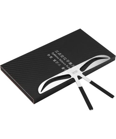 Pongnas 4 Types de R gle Sourcils Pochoir D'extension de Mesure pour Diff rents Styles de Sourcils (sourcils arqu s) - Buy Online on GoSupps.com
