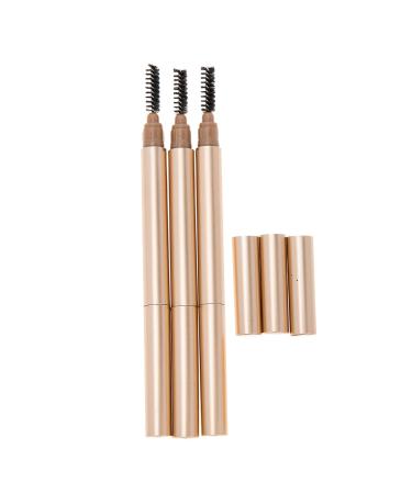 MERRYHAPY MERRYHAPY Waterproof Smudge Proof Eyebrow Pencils Set of 3 Shades for Easy Application