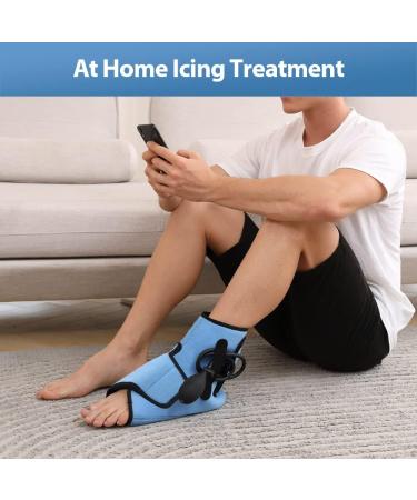 Comfpack Foot Ice Pack - Cold Compression Therapy for Plantar Fasciitis, Achilles Tendon, Heel Spur - Ankle Swelling Relief - Buy Online on GoSupps.com
