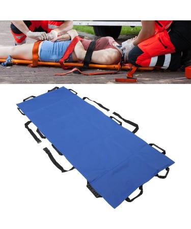 Transport Unit with 12 Handle Design Collapsible Soft Stretcher Transport Stretcher Patient Transport Rescue Stretcher Gurney First Aid Stretcher Mattress Suspenders Blue - Buy Online on GoSupps.com