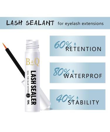 Lash Seal 10ml - Long-Lasting Overnight Lash Sealer for Eyelash Extensions | B&Qaugen Lash Sealant for Cluster Coating - Buy Online on GoSupps.com