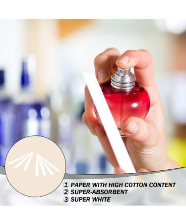 100Pcs Disposable Perfume Test Strips | Essential Oil Scent Cards | Aromatherapy Fragrance Tester - Buy Online on GoSupps.com