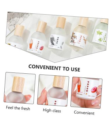 Beavorty 1pc Perfume Girl Light Fragrance Teen Girl Lady Parts for White Tea Fragrance Scent Reed Diffuser Ladies Men Fragrance Girly Glass 1 Count (Pack of 1) Assorted Color - Buy Online on GoSupps.com