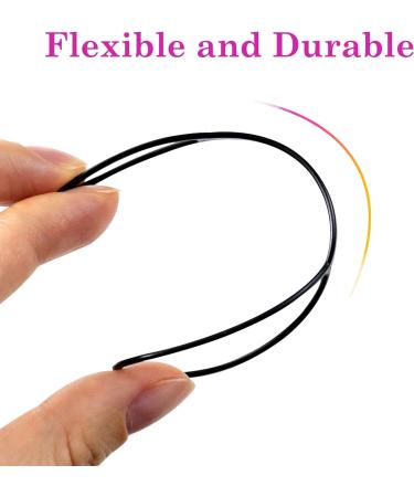 Sularpek Tail Hair Tool 2 pcs Durable Hair Looping Tool Tail French Braid Loop Tool Fashion Hair Braiding Tool for Making Women and Girls Hair Style (Black) - Buy Online on GoSupps.com