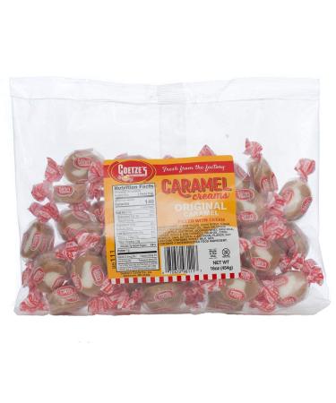 Goetze's Candy Vanilla Caramel Creams - 1 Pound Bag (16 Ounces) - Fresh from the Factory