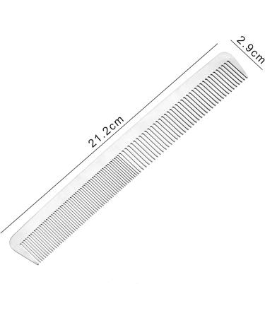CCbeauty Stainless Steel Barber Comb Set for Men and Women - Professional Hairdressing Styling Tool with Leather Bag (#1) - Buy Online on GoSupps.com
