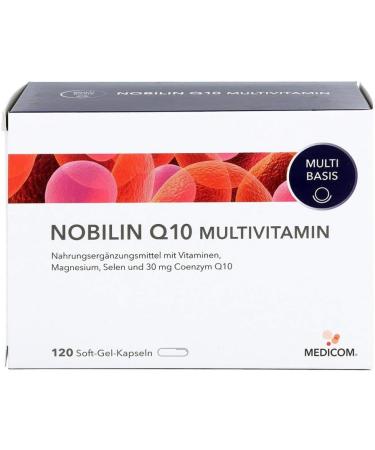 Nobilin Q10 Multivitamin Capsules - Boost Your Energy & Wellness | International Shipping Available - Buy Online on GoSupps.com