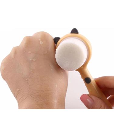 Face Wash Brush Cat Ears Manually Facial Cleanser - Facial Cleansing Brush Face Exfoliator Blackhead Pore Pad Face Wash Brush for Cleaning Skin - Buy Online on GoSupps.com