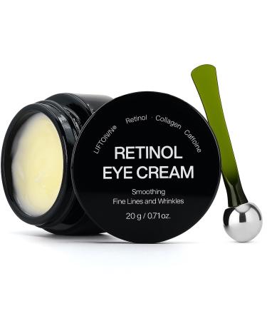 Eye Cream Retinol Under Eye Cream for Puffiness and Bags Under Eyes Dark Circles Firming Cream Tightening Lifting Sagging Skin with LIFTONIN Caffeine Collagen Peptides Vitamin E - 0.71 oz 0.71 Fl Oz (Pack of 1) - Buy Online on GoSupps.com