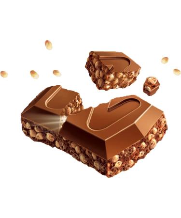 Crunch Crunch Milk Chocolate Sharing Bars 16 x 100g - Buy Online on GoSupps.com