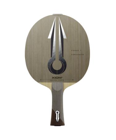 XIOM Omega Euro Table Tennis Blade, FL Handle