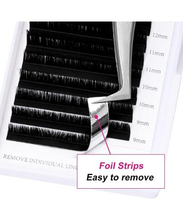 Fadlash Easy Fan Lashes 15-20mm Mixed Length Russian Volume L Curl 0.07 Natural Look Self Fanning Eyelash Extensions - Buy Online on GoSupps.com