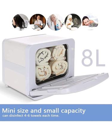 HDGRNCC UV Towel Heating Cabinet - 2-in-1 Towel Warmer & UV Light Sanitizer for Spa Salon & Home Use - Stainless Steel | Best Beauty Tool - Buy Online on GoSupps.com