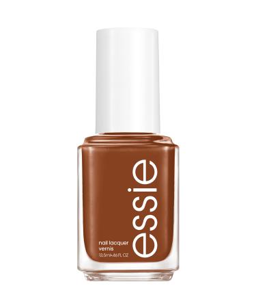 essie Salon-Quality Nail Polish 8-Free Vegan Warm Cognac Midnight Delight 0.46 fl oz