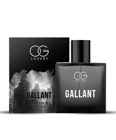 OG Beauty Luxury Gallant Eau de Parfum 1.69 fl oz Men's Fragrance with Lemon Sea Water and Sandalwood