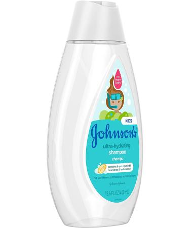 Johnson's Baby Kids Ultra-Hydrating Shampoo 13.6 fl oz - Gentle Cleansing for Soft, Healthy Hair - Buy Online on GoSupps.com
