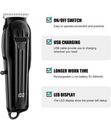 Buy V-982 Professional Digital Hair Clipper - Electric Carving Haircut Tool for Men | Home & Salon Use - Buy Online on GoSupps.com