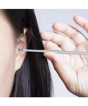 Stainless Steel Ear Pick Tool Kit - Portable Earwax Removal Set for Adults - Buy Online on GoSupps.com