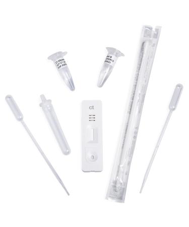 Chlamydia Self Test Kit | Tests Male (Urethral Swab) or Female (Cervical Swab) for Chlamydia Trachomatis Antigen | Rapid STD STI Home Test (Chlamydia Only)