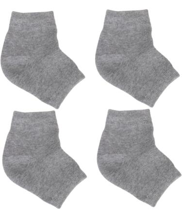 PLAFOPE 4 Pairs Anti-Crack Socks Feet Care Socks Men Socks Gel Spa Socks Heel Sleeves Ankle Socks Spa Gel Socks Anti Crack Heel Socks Mens Sock Feet Repair Socks Foot Socks Man Socks - Buy Online on GoSupps.com