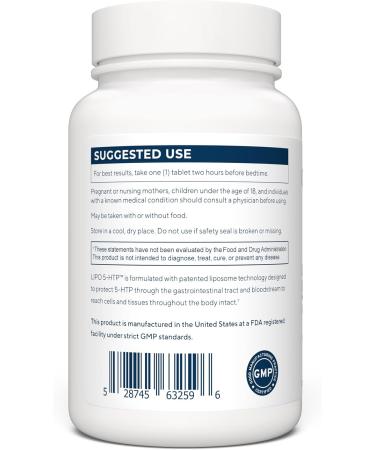 Buy Renue By Science 5-HTP Liposomal 75mg Supplement - Enhanced Absorption 120 Capsules for Improved Mood & Sleep - Buy Online on GoSupps.com