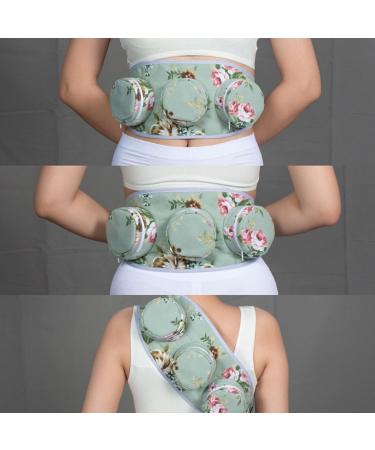 Smoke-Free Moxibustion Pocket - Portable Moxa Cone Cover for Waist Belly & Shoulder Treatment | Eco-Friendly Green Fabric - Buy Online on GoSupps.com