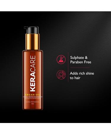 Nourish Shine Argan Oil Hair Serum 120ml - Hydrating & Frizz Control | Shop Internationally - Buy Online on GoSupps.com