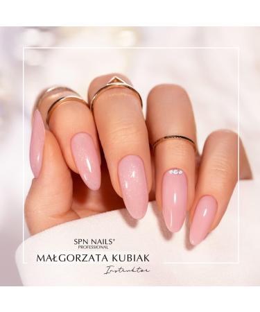 SPN Nails Professional TiXo Gel Cover Nude by MAD 50g- Gel Builder For Extension - Nail Strengthener - Opaque Pink Effect - Professional Home & Salon Use LED/UV Lamp Curable - Buy Online on GoSupps.com