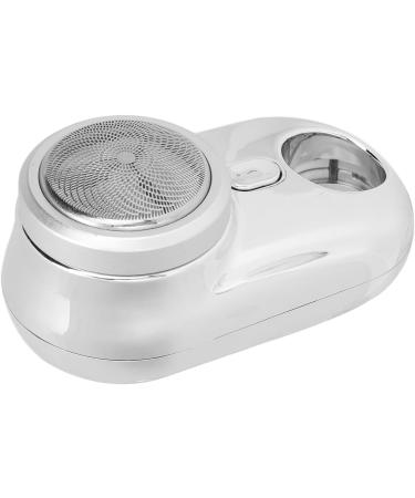 Rechargeable Travel Beard Trimmer Portable Pocket Beard Trimmer with 3W Display Carved Design USB Cable Rechargeable for Home (Silver) - Buy Online on GoSupps.com