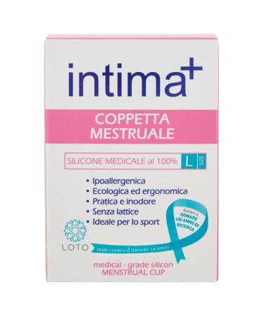 Intima + Menstrual cup made of medical silicone large size